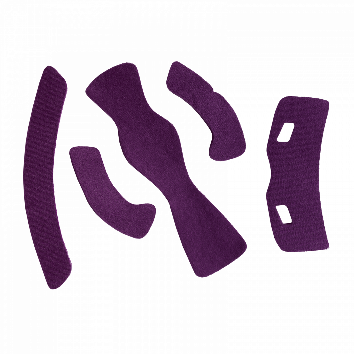 TSG youth helmet pad kit DC 5 pcs purple