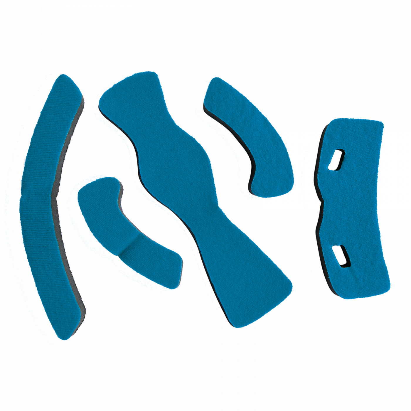 TSG youth helmet pad kit DC 5 pcs blue