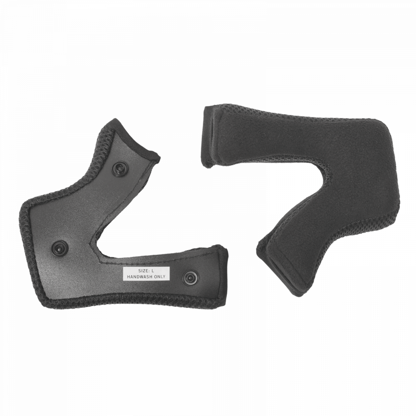 TSG pass pro cheek pad set black