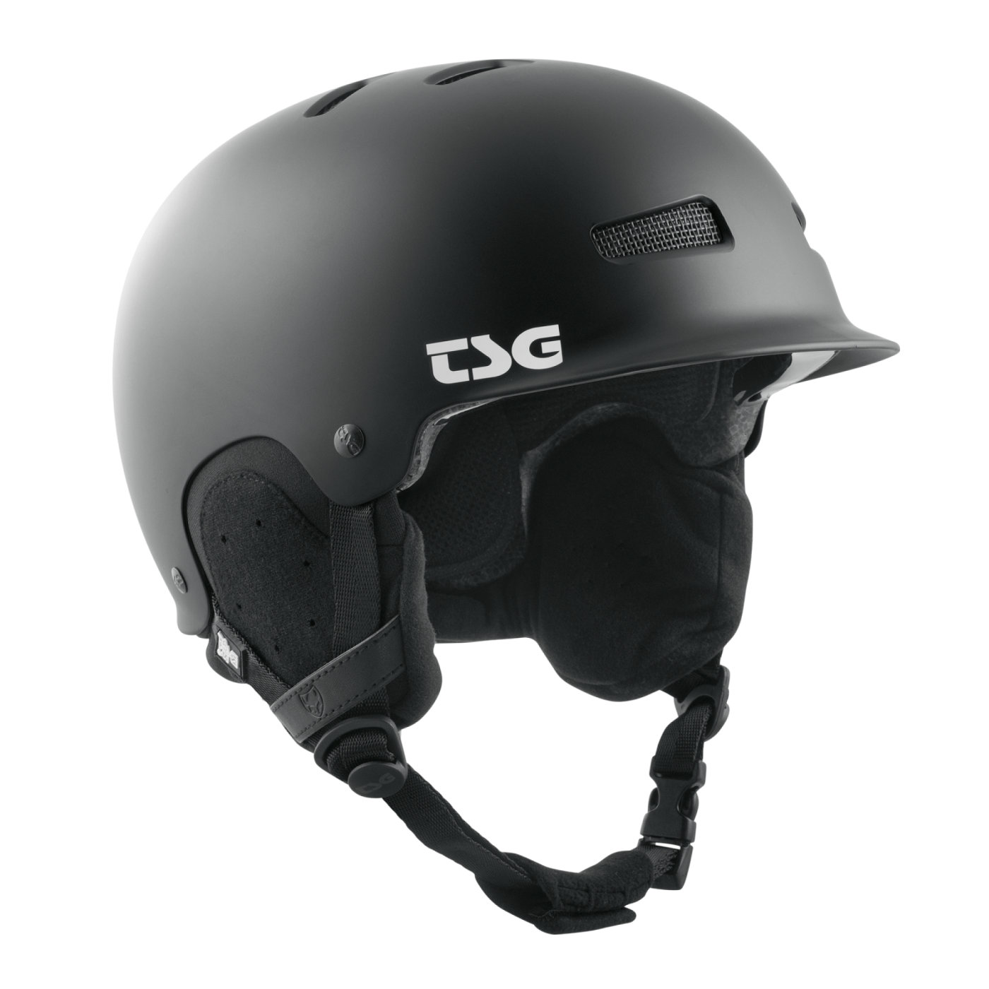 Casque TSG Pass 2.0 Solid Satin Black Taille M - Pour Skateboard, Longboard, Vélo - Certifié EN1078/ASTM