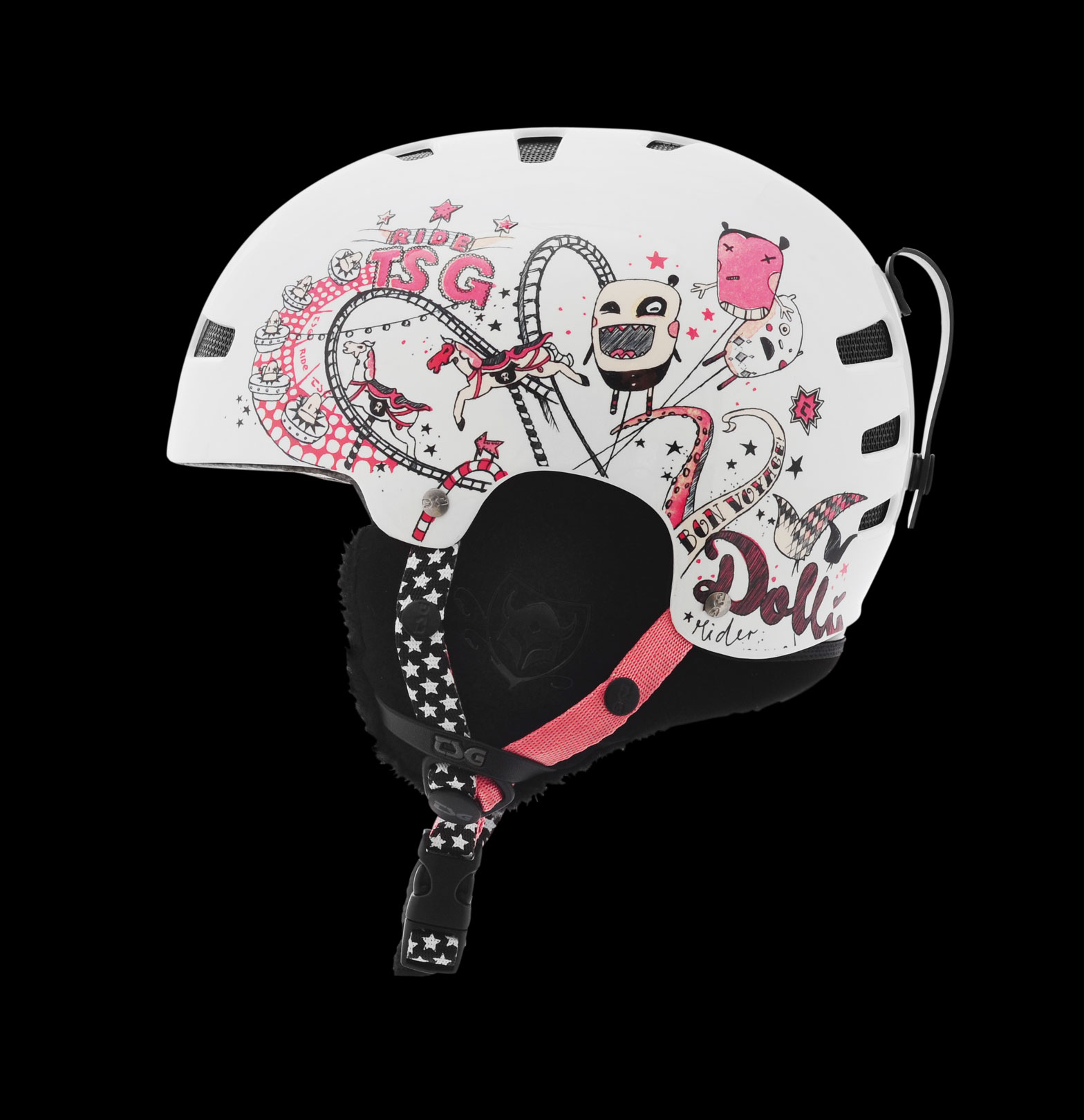 TSG Lotus Helmet design by sixxa, Kathi Macheiner