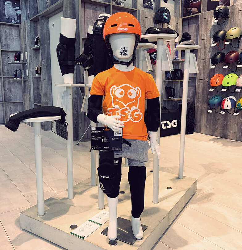 Eurobike 2019 TSG Booth Kids Bike Protection