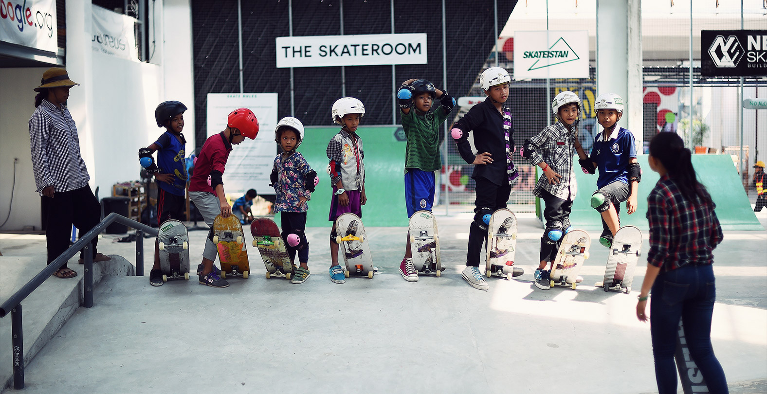 Skateistan supported by TSG