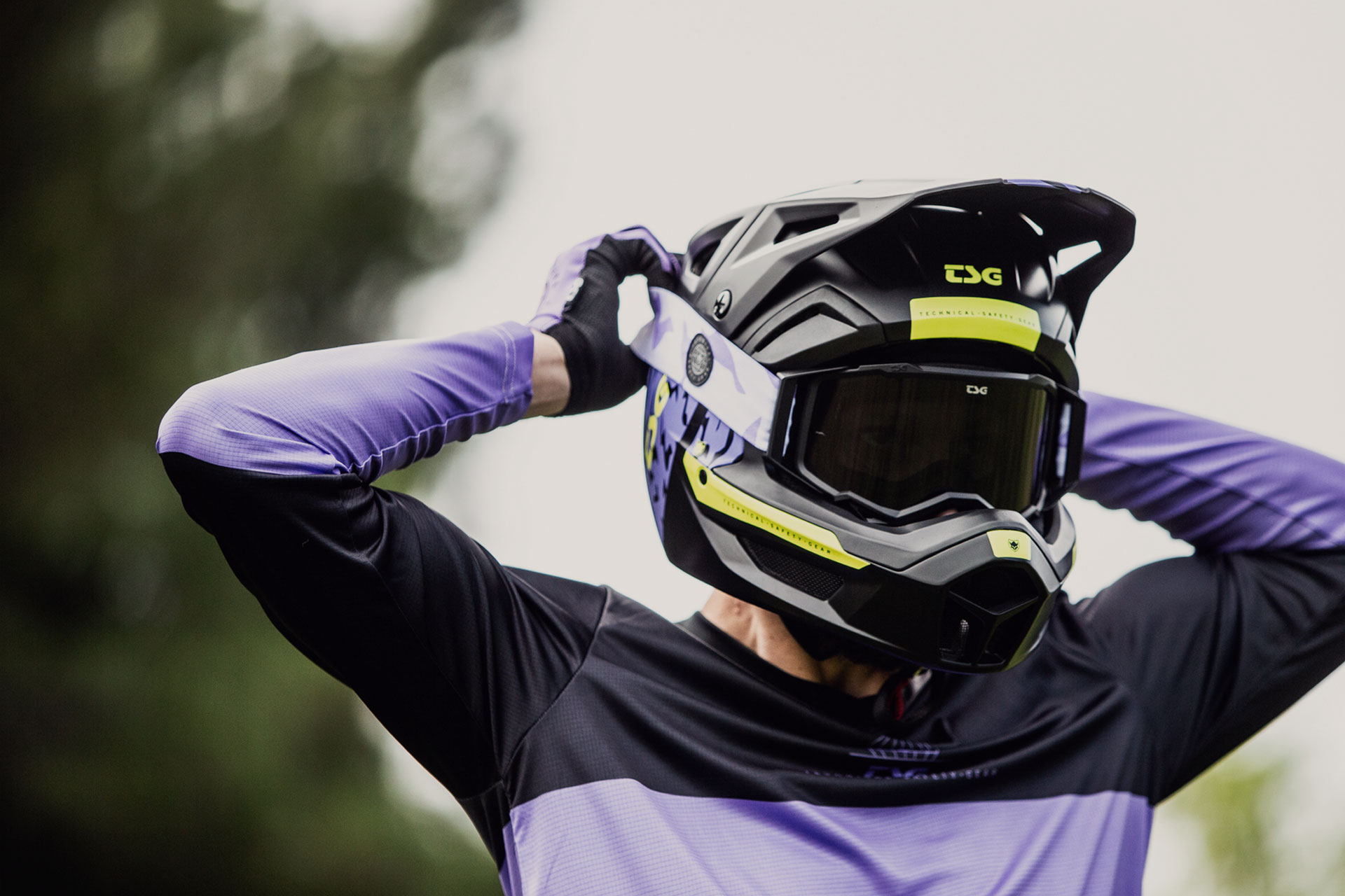 TSG ゴーグル marmor / gold pink スモーク