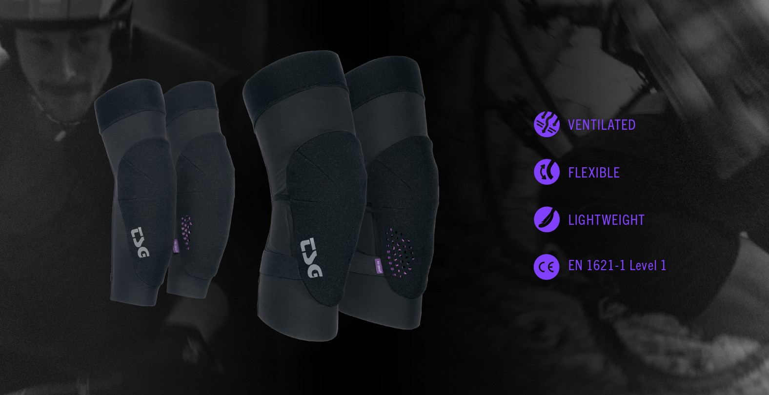TSG Fly R Sleeves bike knee protectors